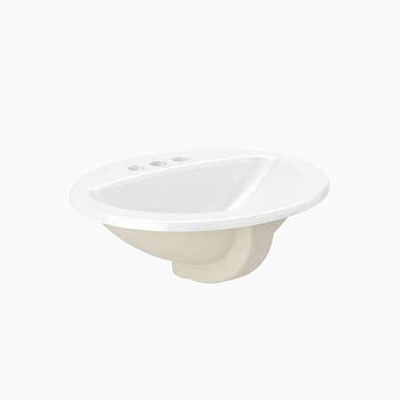 Sloan SS3002 Standard Drop-In Sink 4'' Centerset Co 3873002T